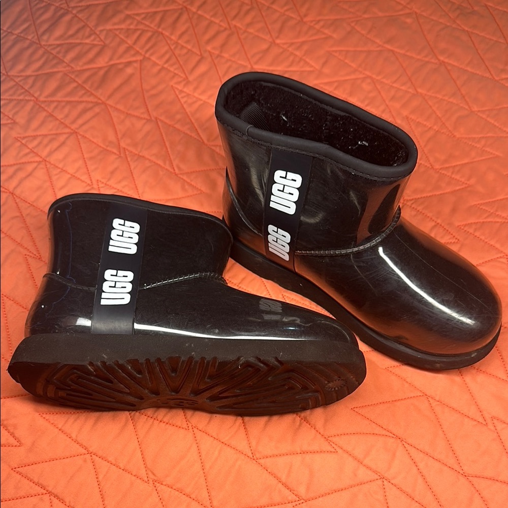 UGG Kids Black Boots